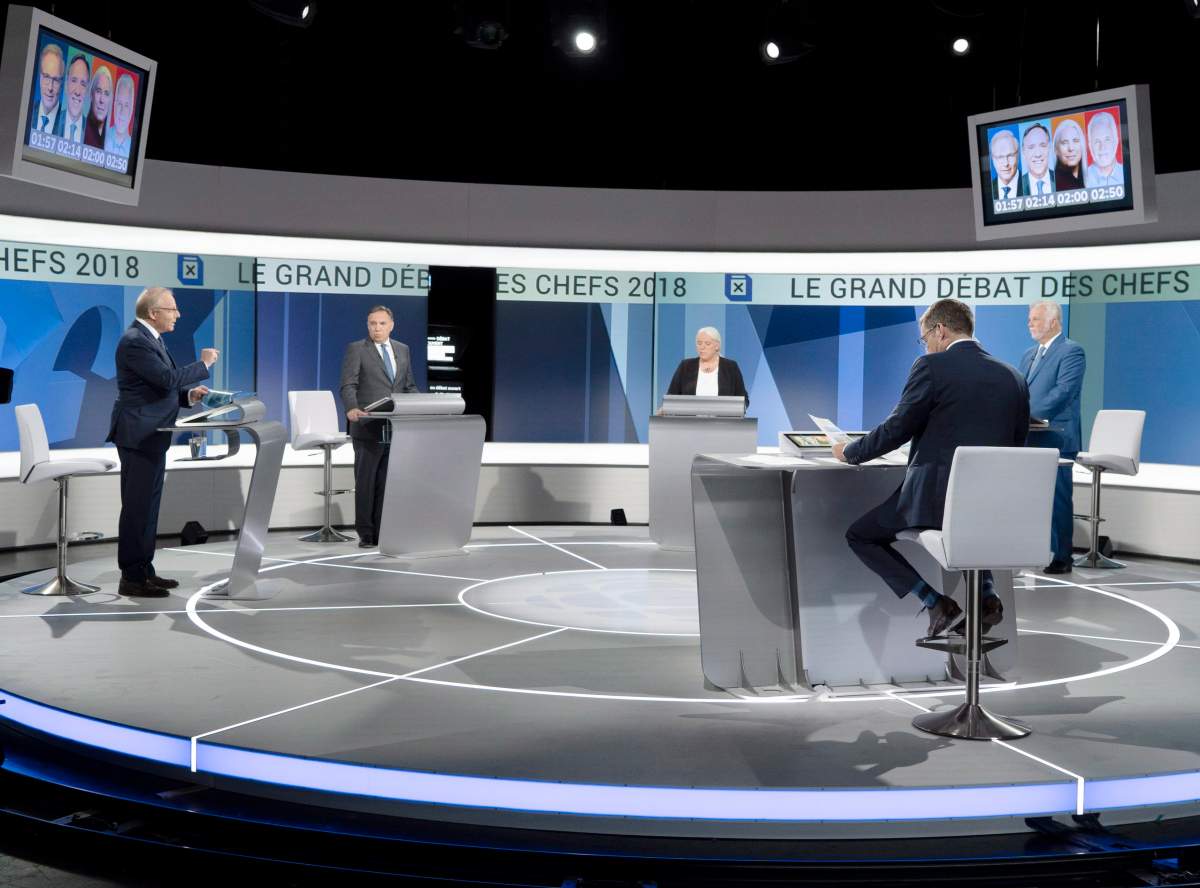 The 39-day election campaign includes three Quebec party leaders’ debates.