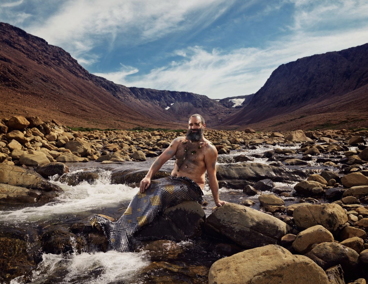 Ken Butler poses at Gros Morne's iconic tablelands in an undated handout from the 2019 merb’ys calendar. The popular charity initiative is donating this year’s proceeds to a Newfoundland and Labrador coalition that’s working to engage men in violence prevention. 
