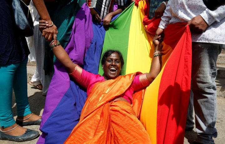 In Photos How Lgbt Indians Celebrated The Legalization Of Gay Sex National Globalnews Ca