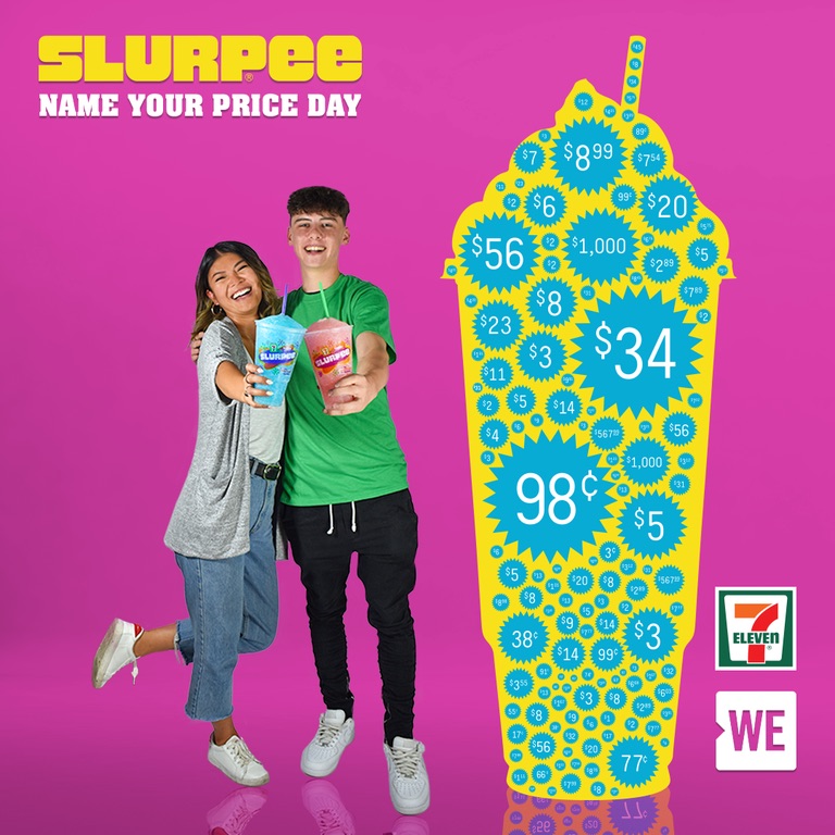 Slurpee® Name Your Price Day Returns to 7-Eleven Canada - image