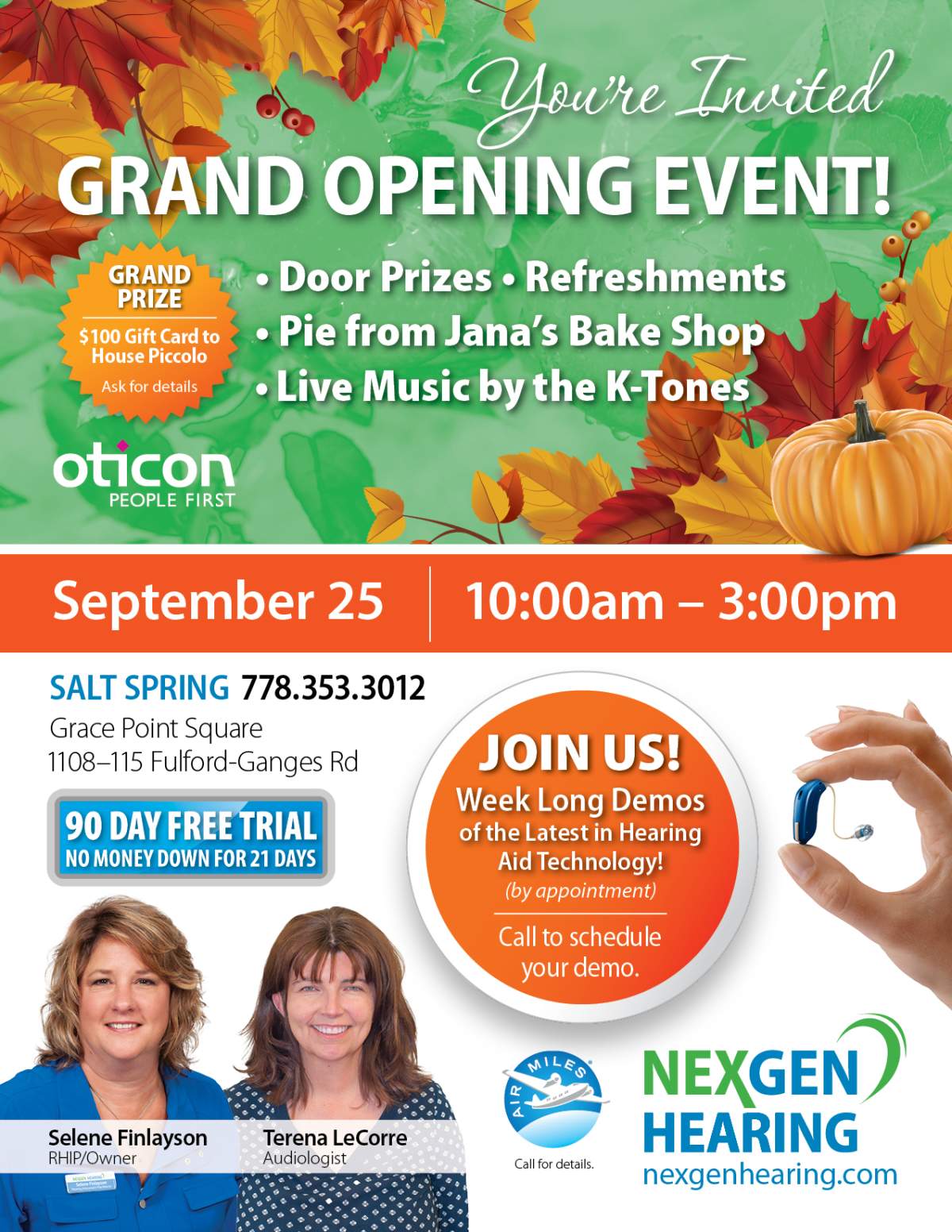 NexGen Hearing Salt Spring Island Grand Opening - image