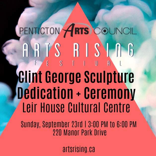 Arts Rising: Clint George Sculpture Dedication + Ceremony - image