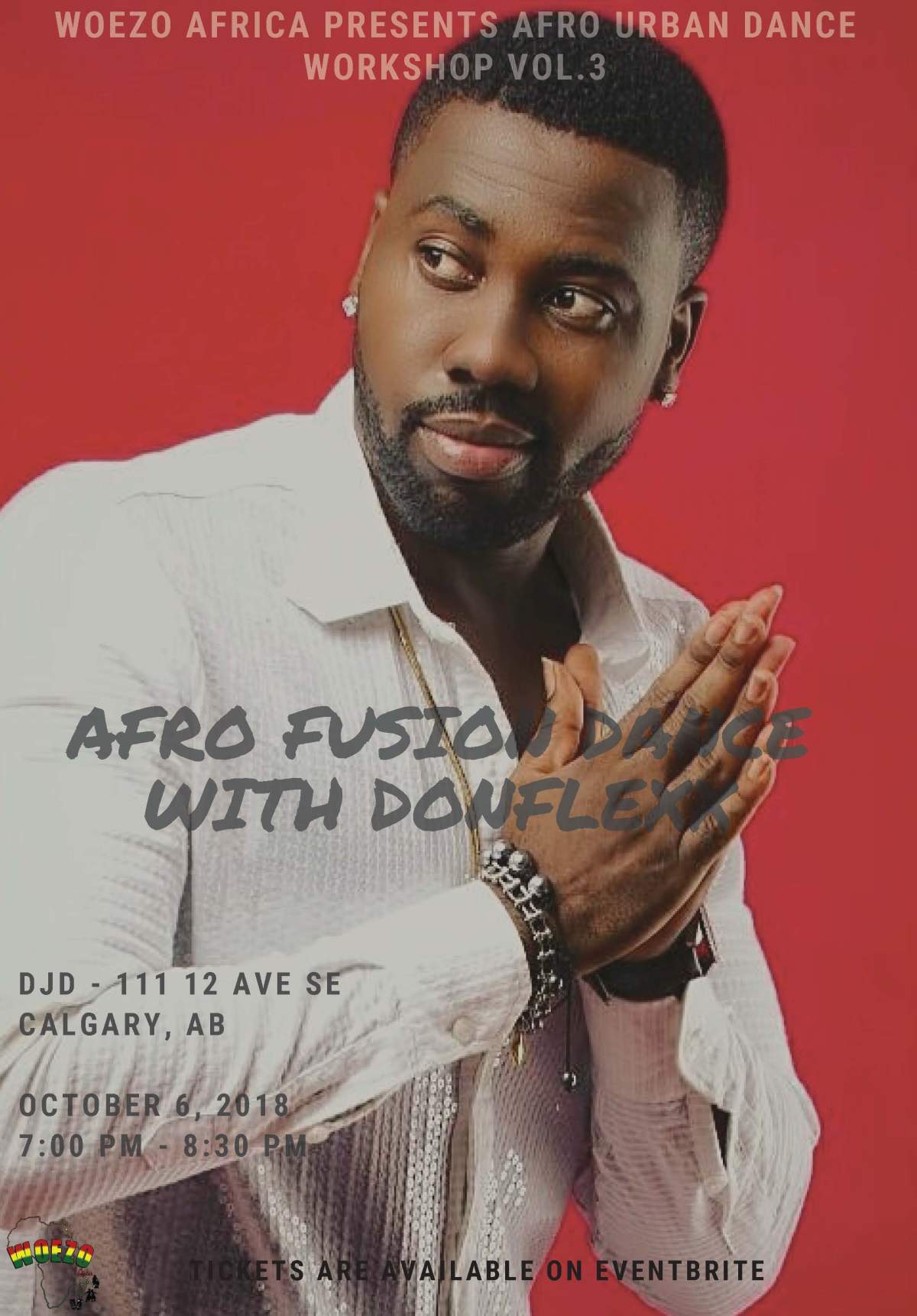 Afro Urban Dance Workshop Vol.3: Afro Fusion Dance with special guest DonFlexx - image