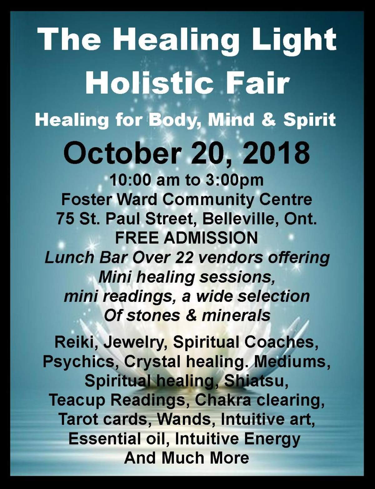 The Healing Light Holistic Fair - image