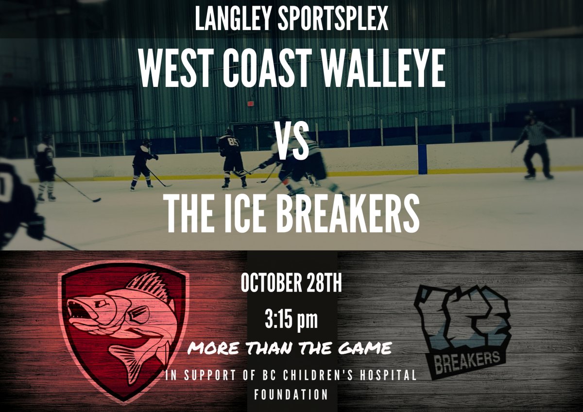 West Coast Walleye VS The Ice Breakers Charity Hockey Game - image