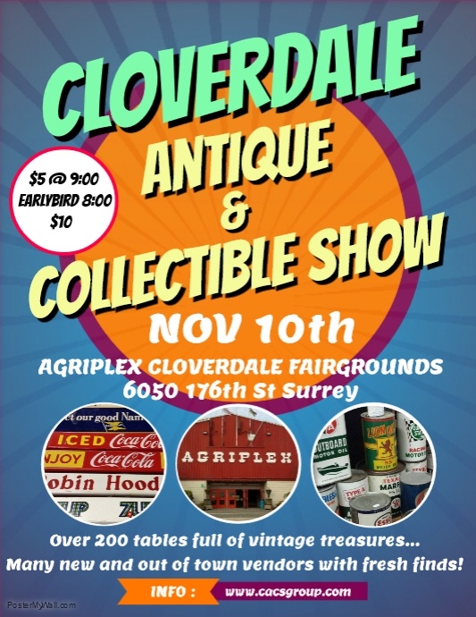 Cloverdale Antique & Collectible Show - image