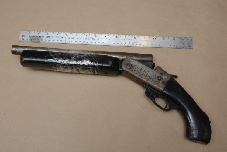 Hamilton and Timmins police executed search warrants on Sept. 13 that resulted in the seizure of illicit drugs and guns, including a sawed-off shotgun.