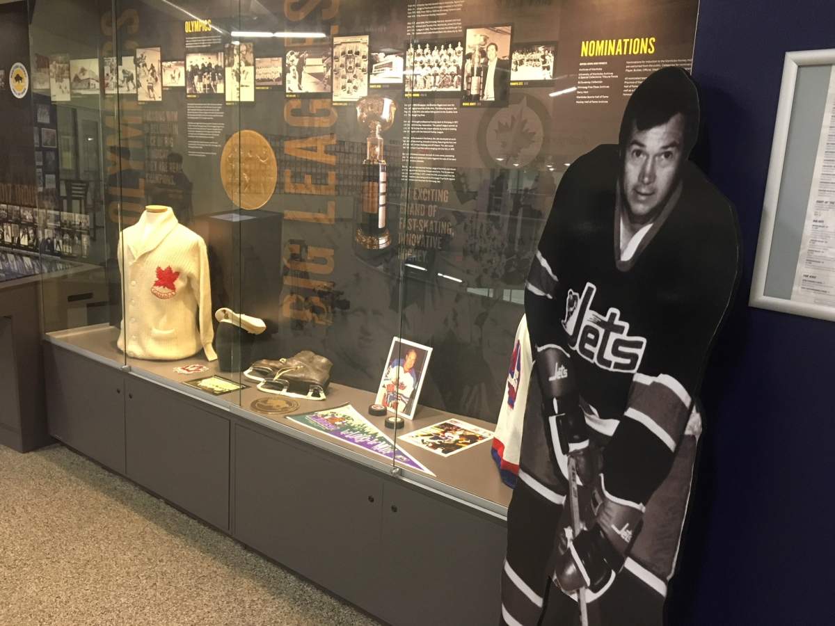 Ab McDonald was inducted into the Manitoba Sports Hall of Fame.