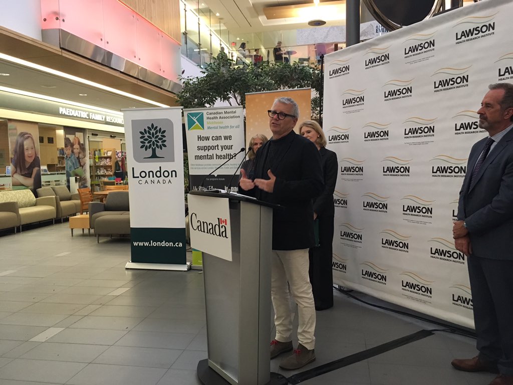 Adam Vaughan, Parliamentary Secretary to Jean-Yves Duclos, the Minister of Families, Children and Social Development, announced a federal investment of $223-thousand for the No Fixed Address program Monday morning, at Victoria Hospital.