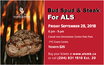 ALS Society of MB Bud Spud & Steak - image