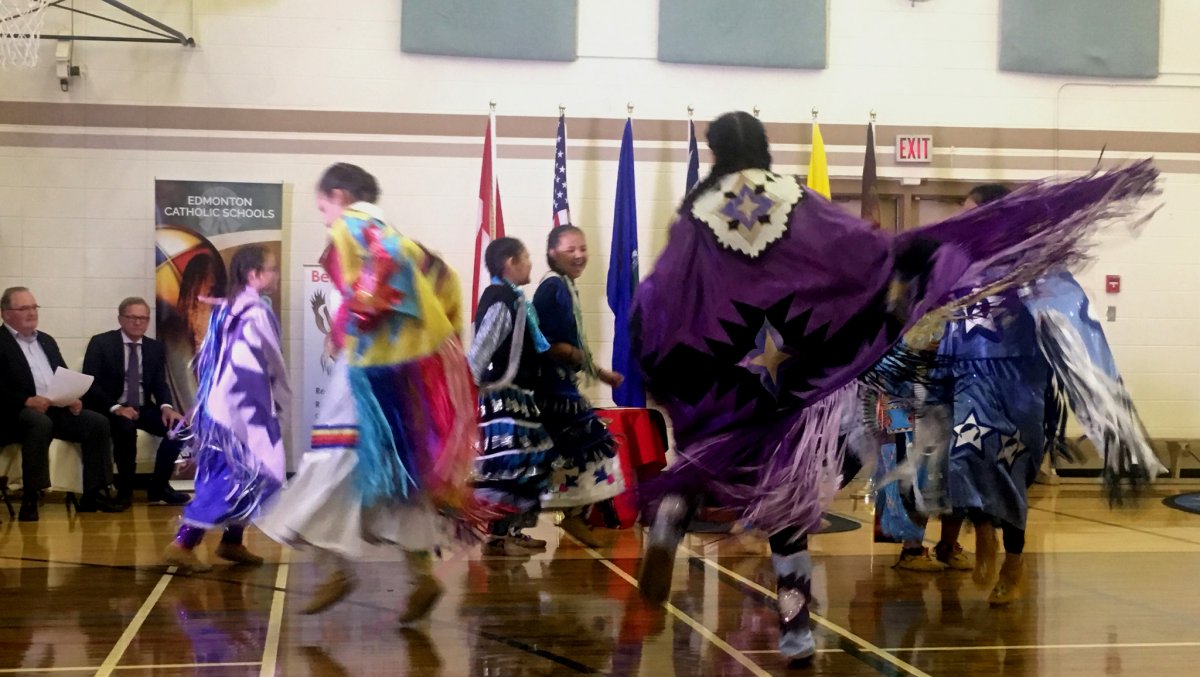 A new building will be constructed rather than modernizing Ben Calf Robe school in northeast Edmonton, the government announced on Monday, Sept. 10, 2018.