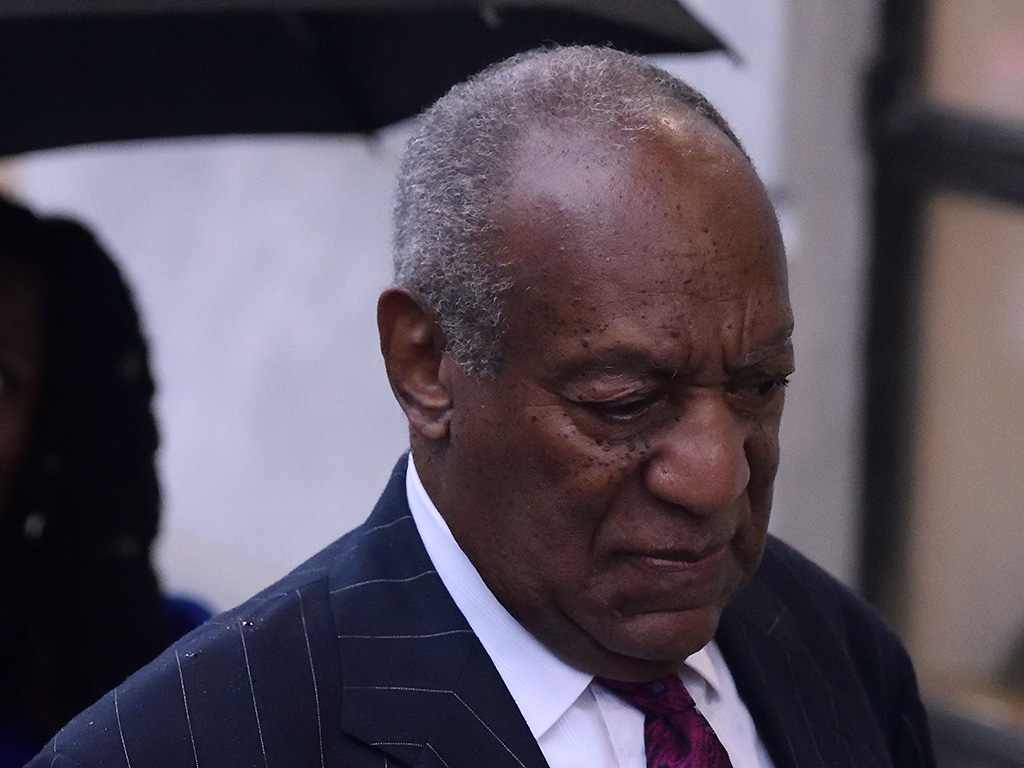 Bill Cosby arrives for a sentencing hearing in Norristown, PA, on September 25, 2018. 
