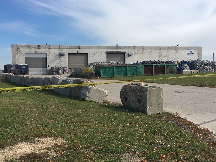 Police are investigating after a woman’s body was found at a recycling depot in Winnipeg.