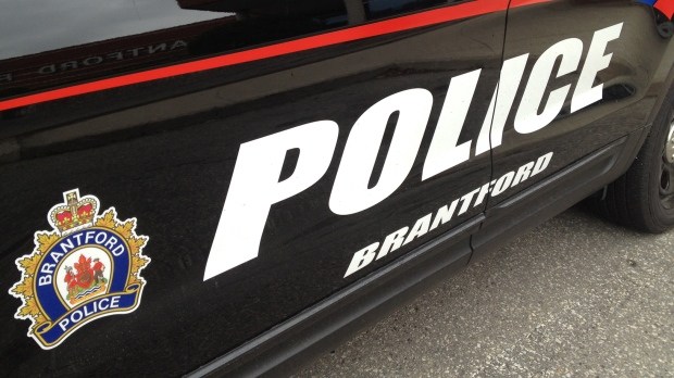 A young girl alleges she was grabbed by a man while walking to school on Friday in Brantford.