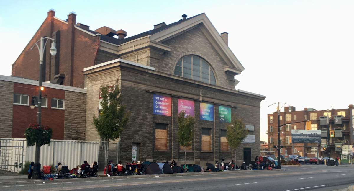 Fans of South Korean K-pop sensation BTS camp outside in advance of Thursday night's concert at FirstOntario Centre in Hamilton.