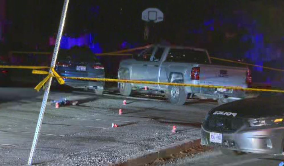 A man has critical injuries after police say he was stabbed with a machete Wednesday evening.