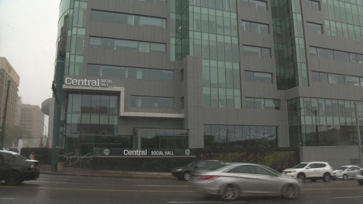 A file photo of Central Social Hall located at Jasper Avenue and 109 Street in Edmonton taken on Sept. 22, 2018.