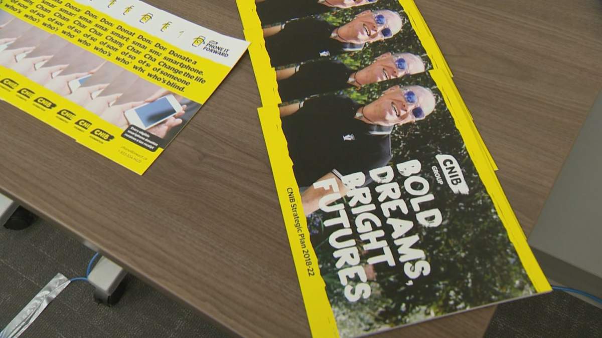 Individuals in Saskatchewan who are blind or partially sighted are now able to receive smartphones specifically loaded with accessible apps.