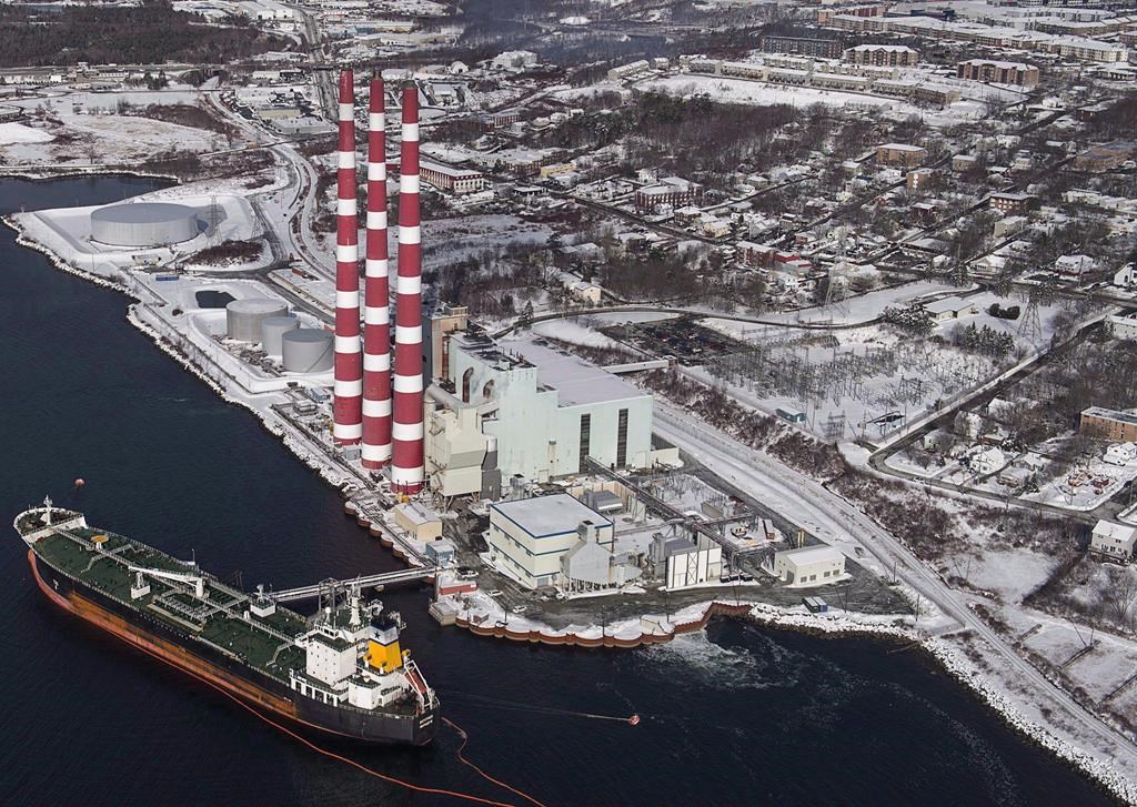 The Tufts Cove Generating Station in Dartmouth, N.S. 