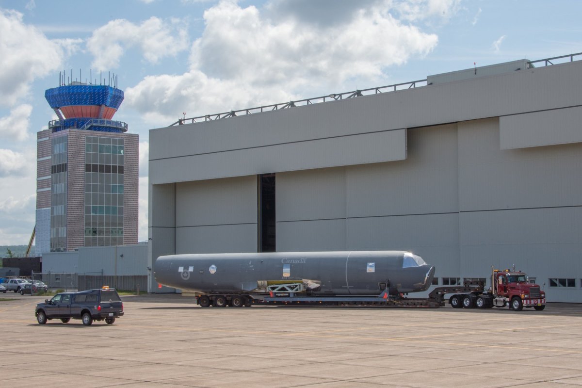 The Canadian Forces will be moving a dismantled CP-140 Aurora from Halifax to Trenton where it will eventually be displayed at the National Air Force Museum of Canada.