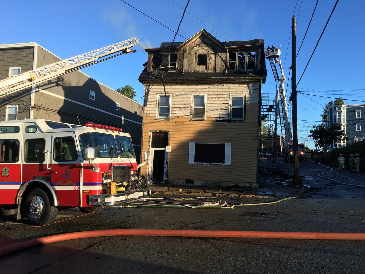 Fire Crews Battle Overnight Blaze In North End Saint John - New ...