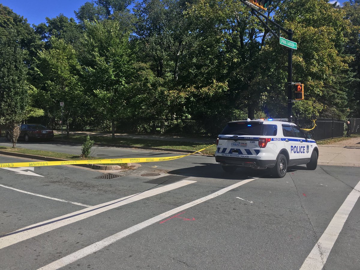Halifax Regional Police investigated a suspicious package at a downtown graveyard on Thursday morning.