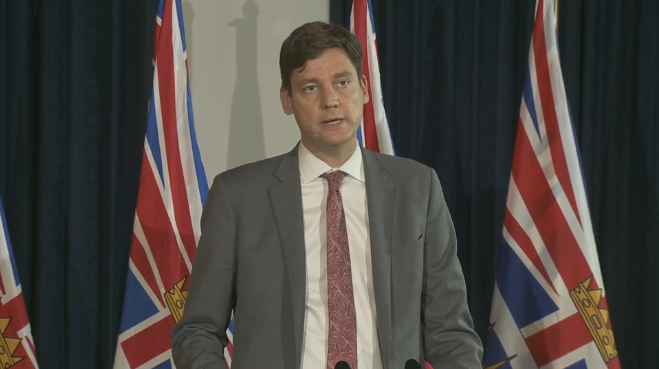 Attorney General David Eby has introduced legislation to ban union and corporate donations for recall campaigns.