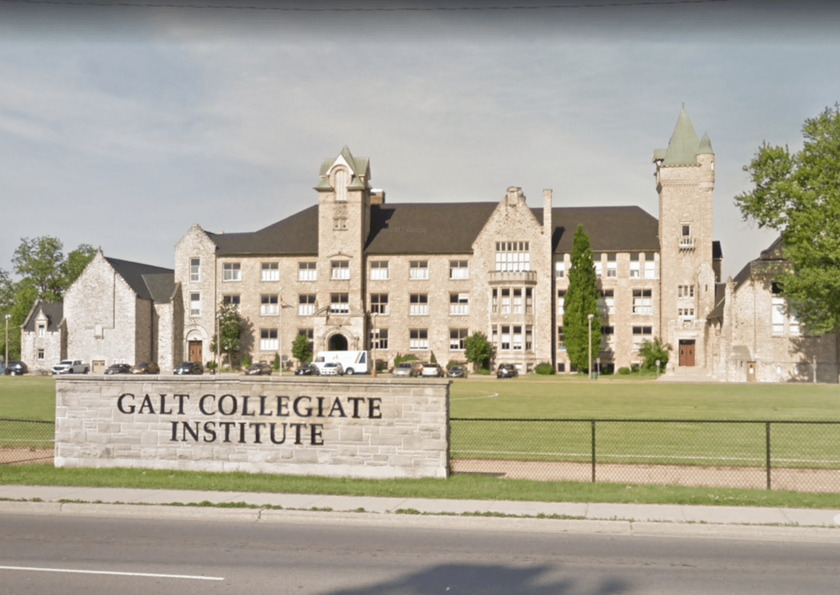 Galt Collegiate Institute.