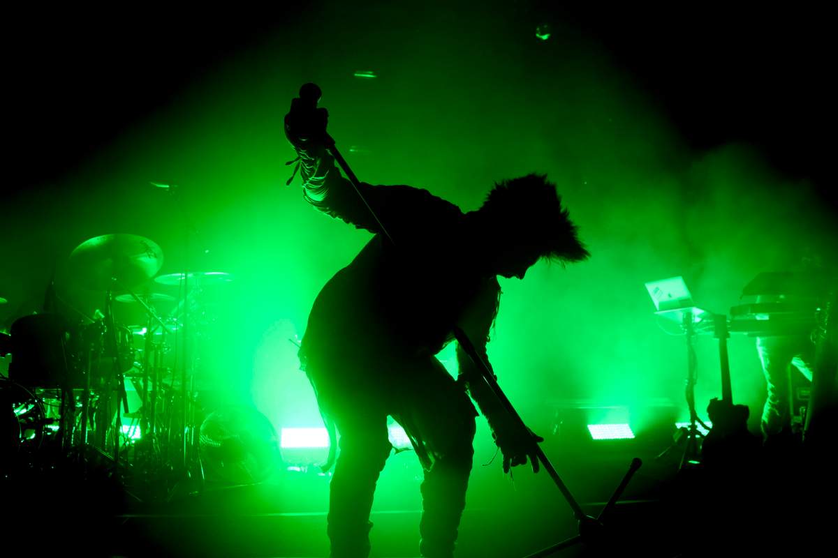 Gary Numan performs at Montreux Jazz Festival, in Montreux, Switzerland. July 9, 2018.