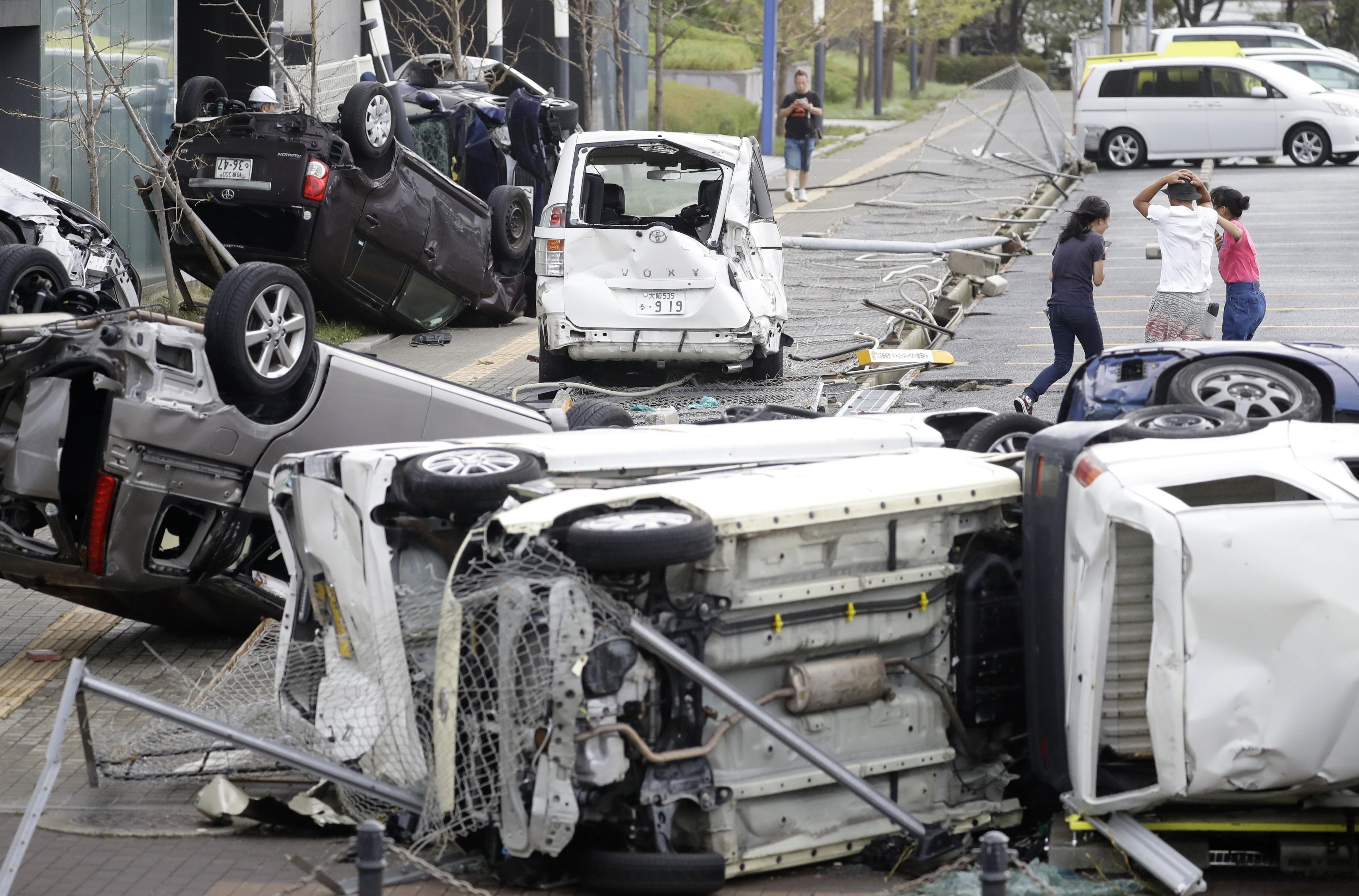 Typhoon Jebi: Japan Hit By Strongest Storm In 25 Years, Leaves Trail Of ...