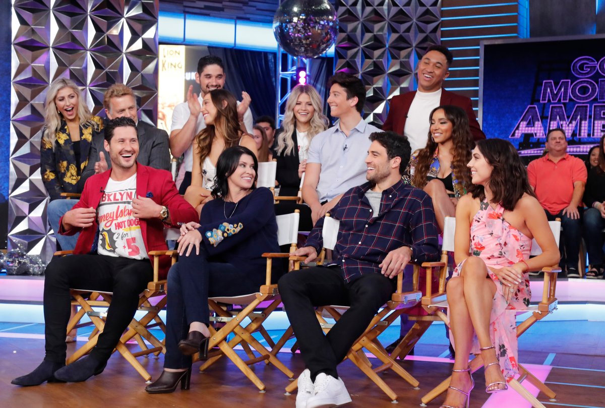 The cast of Season 27 of 'Dancing With the Stars' is revealed live on 'Good Morning America,' Sept. 12, 2018 on ABC.
(Photo by .