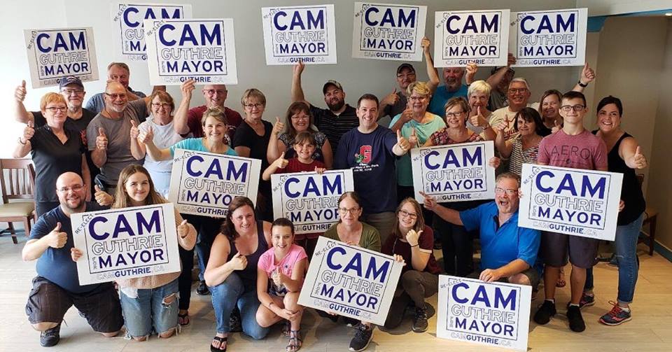 Guelph Mayor Cam Guthrie released his re-election platform on Friday.