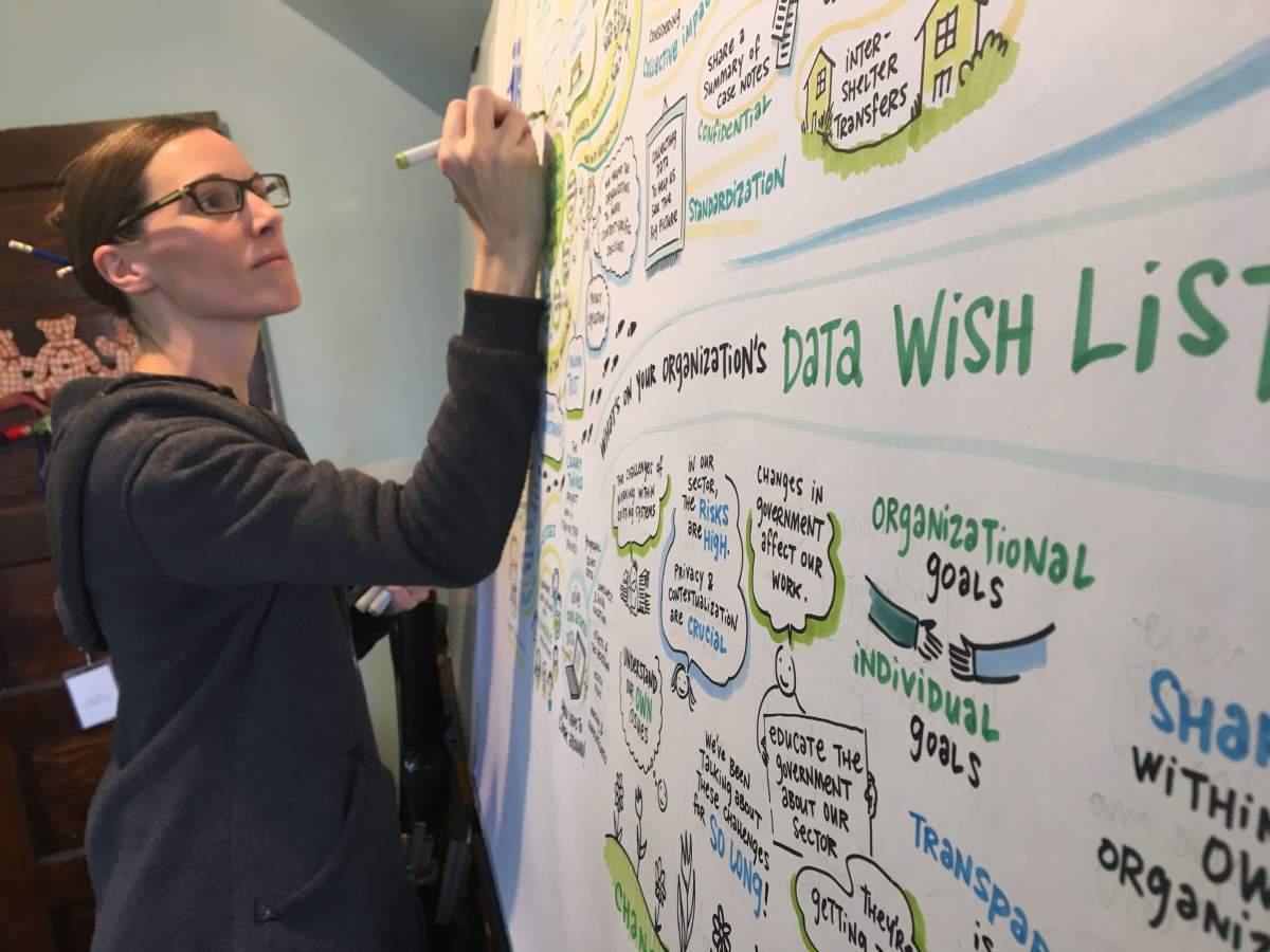 Comic artist, Sam Hester