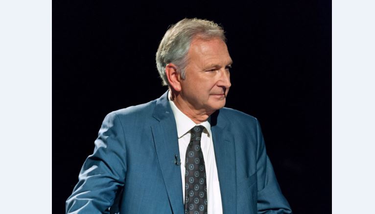 Progressive Conservative leader Blain Higgs participates in the CBC televised debate of the provincial election which was held in Riverview, New Brunswick on Wednesday September 12, 2018. 