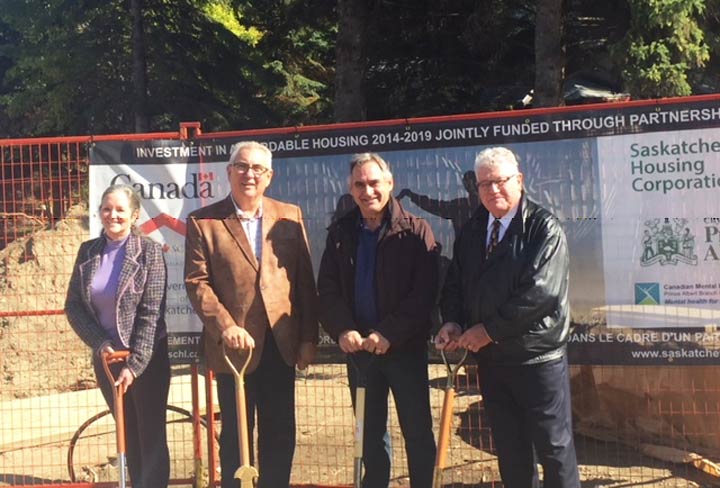 A new building under construction in Prince Albert, Sask., will help support individuals with complex needs.