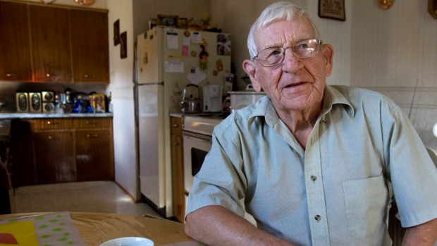 Herb Pepperdine is seen in this file photo from Sunday, Oct. 19, 2008. 