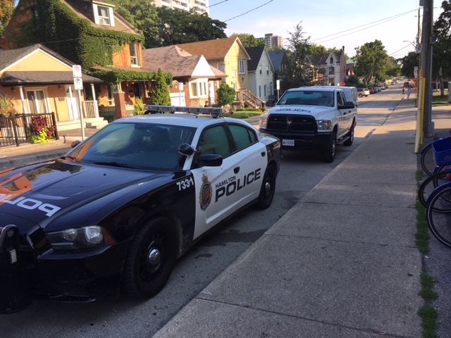 A suspect has been arrested by Hamilton police, after an armed robbery at a Busy Bee Convenience Store.