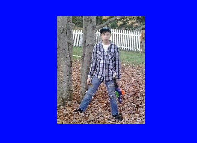 A handout photo of 15-year-old Jaden Densmore, who RCMP say is missing from Moores Mills, N.B. 