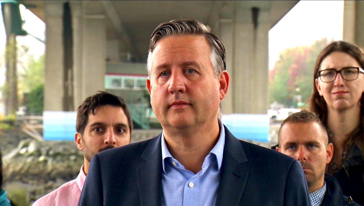 Vancouver mayoral candidate Kennedy Stewart leads in latest mayoral poll.