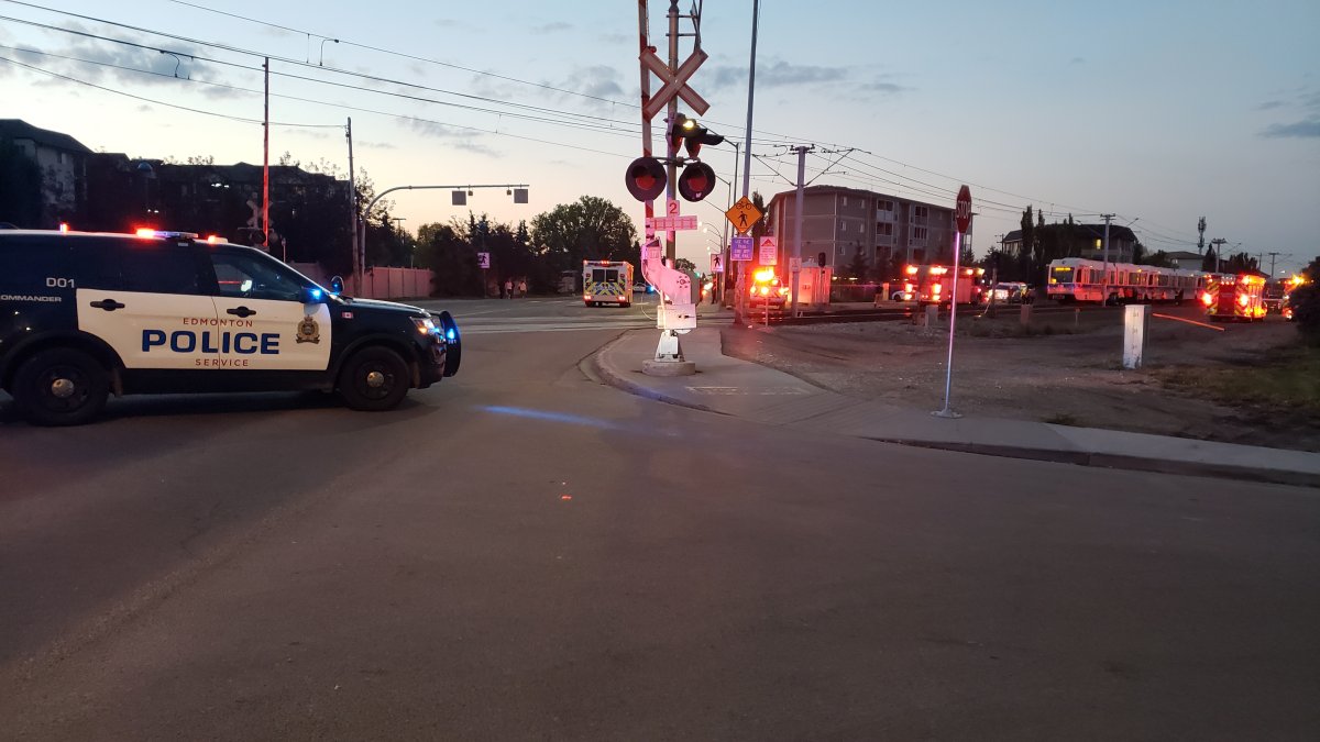 Pedestrian dies after being struck by Edmonton LRT train - Edmonton ...