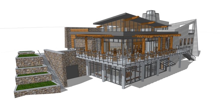 Okanagan winery breaks ground for new wine centre, dining lounge - image