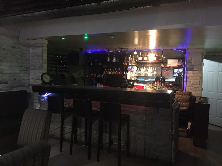 The interior of Nyala Lounge.