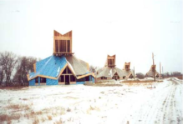 Ochichakkosipi Healing Lodge north of Winnipeg.