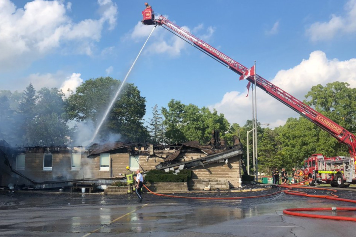Cause of OPP fire at Cambridge detachment remains under investigation - image