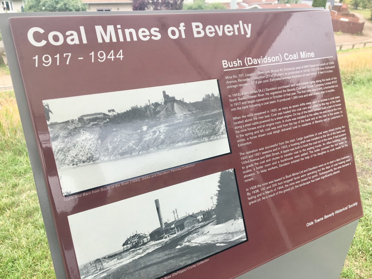 Edmonton’s rich mining history unveiled through series of plaques in