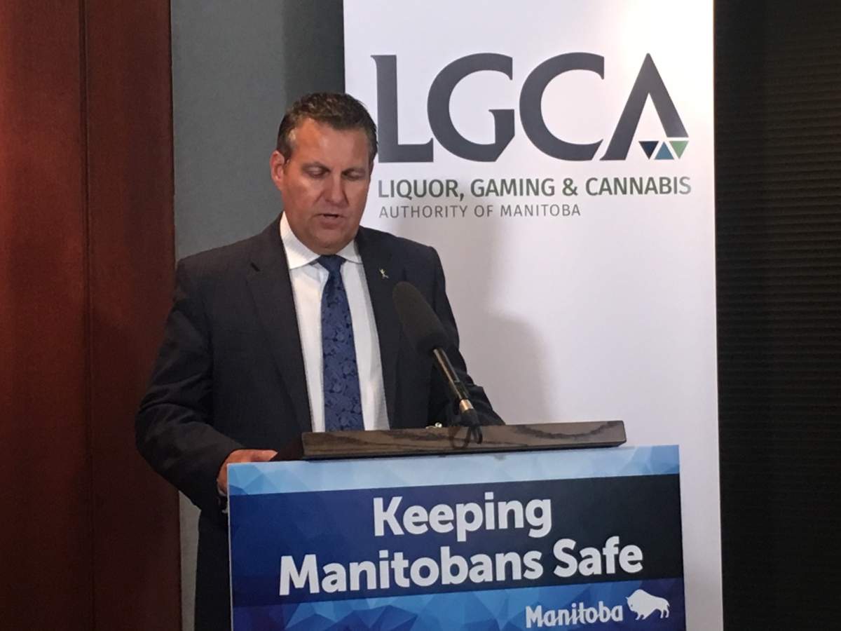 Manitoba Justice Minister Cliff Cullen.