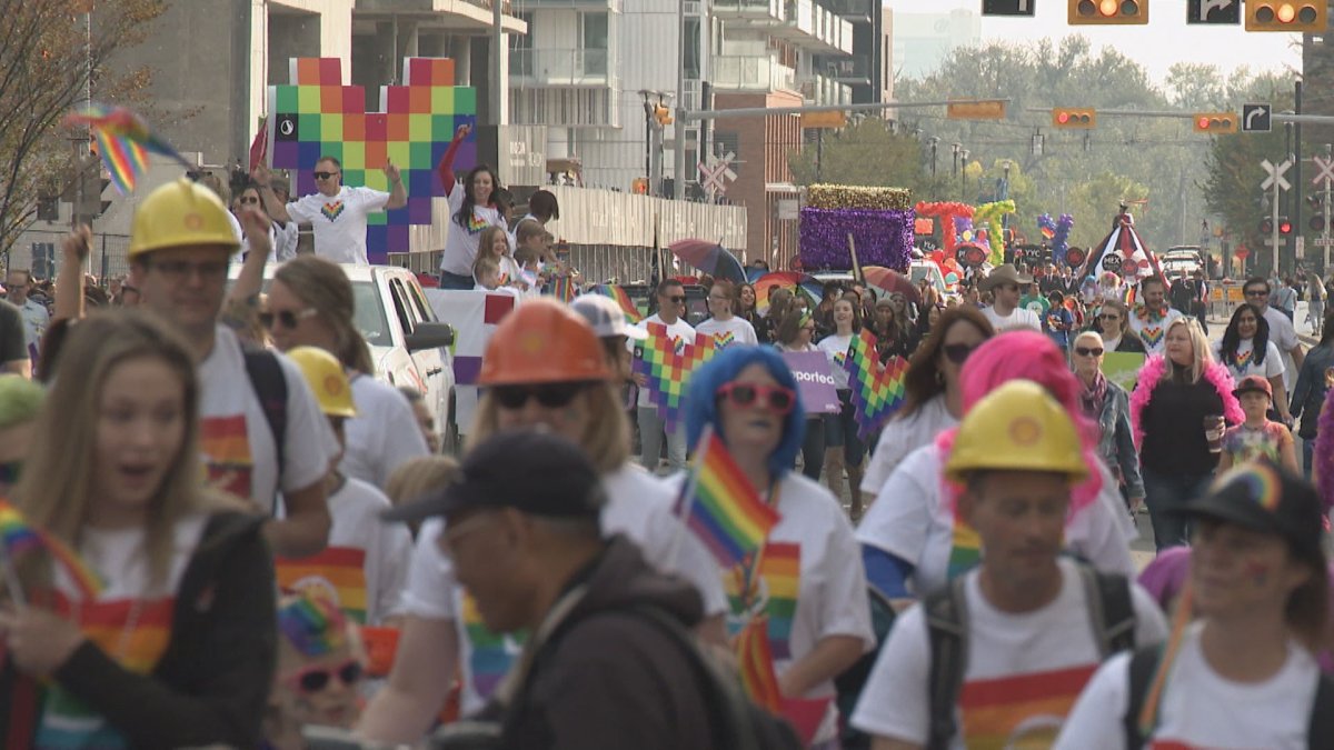 The Pride Parade took over downtown Calgary on Sep. 2, 2018.