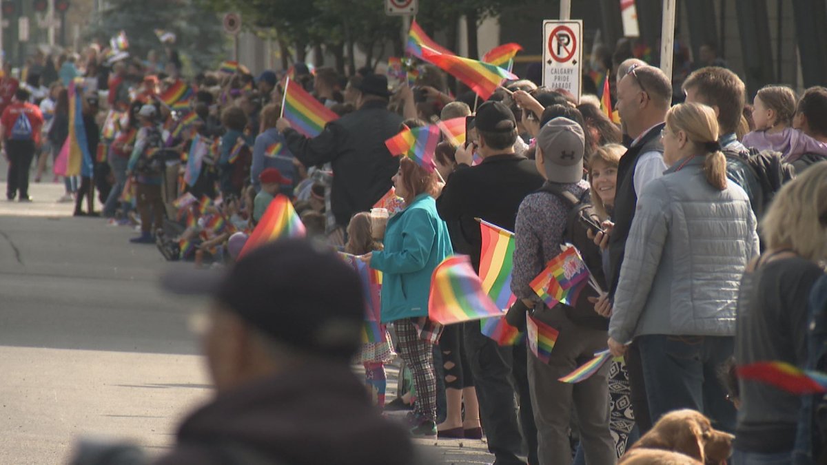 The Pride Parade took over downtown Calgary on Sept. 2, 2018.