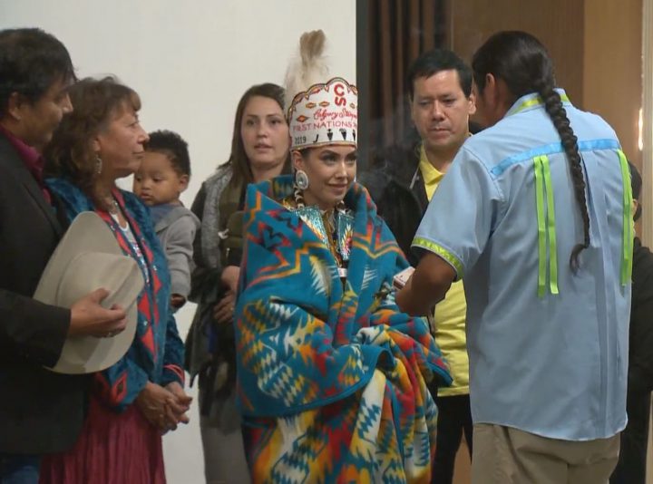 Astokomii Smith was crowned the 2019 First Nations Princess on Sunday.