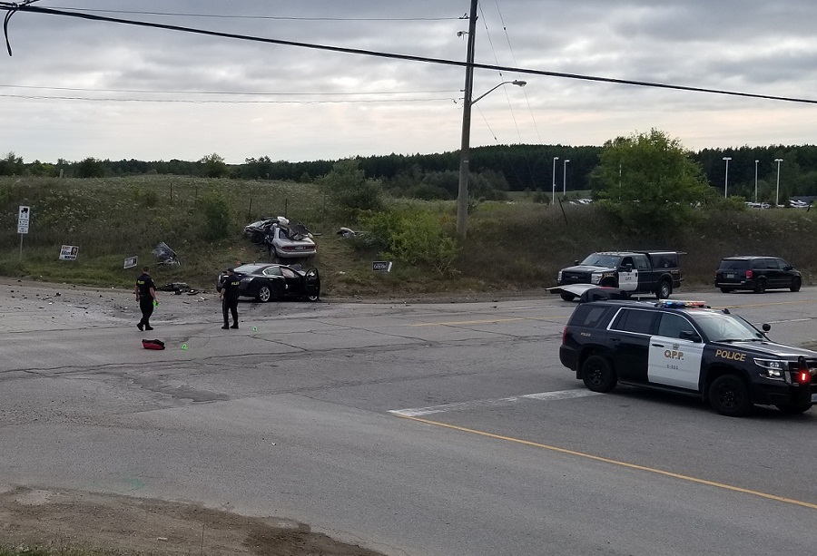 OPP say 40-year-old Matthew Courtney was killed in a crash in Puslinch on Saturday.